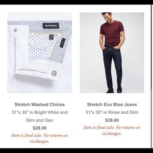 Bonobos Jeans
